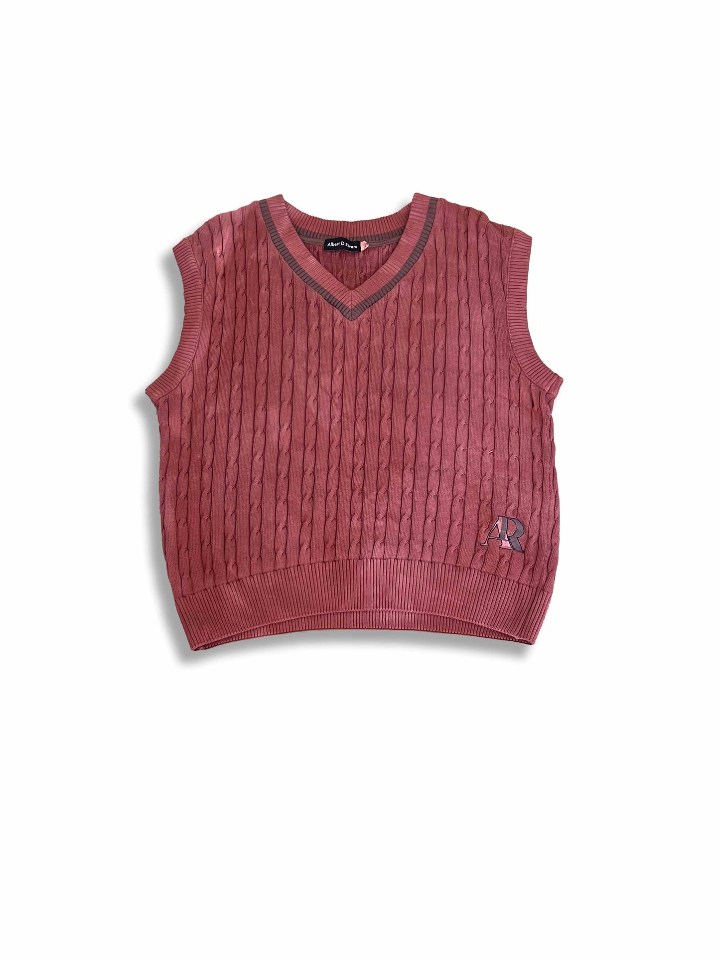 friday faded Aussie made Cable Knit Vest