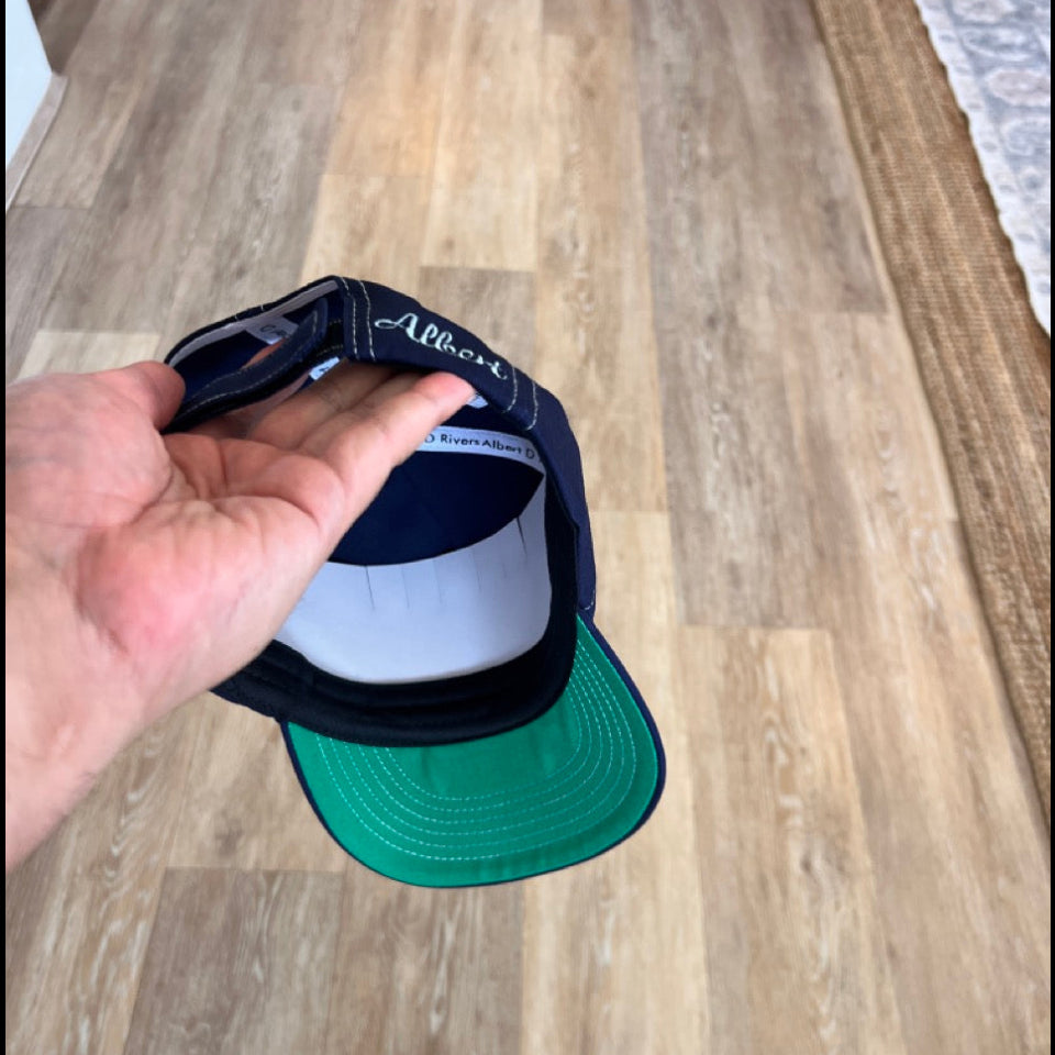 Baby Blue Offset Locals Lid (Navy/Baby Blue)