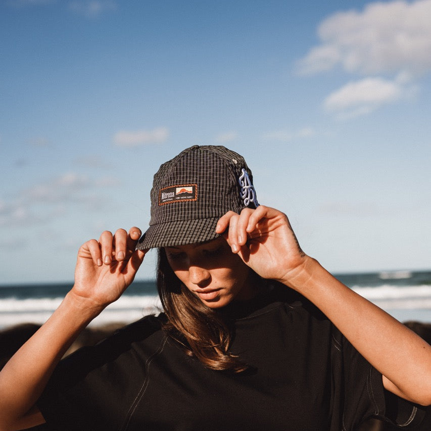 Mōrena Sweat Plaid Flow Cap