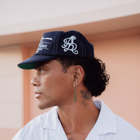Baby Blue Offset Locals Lid (Navy/Baby Blue)