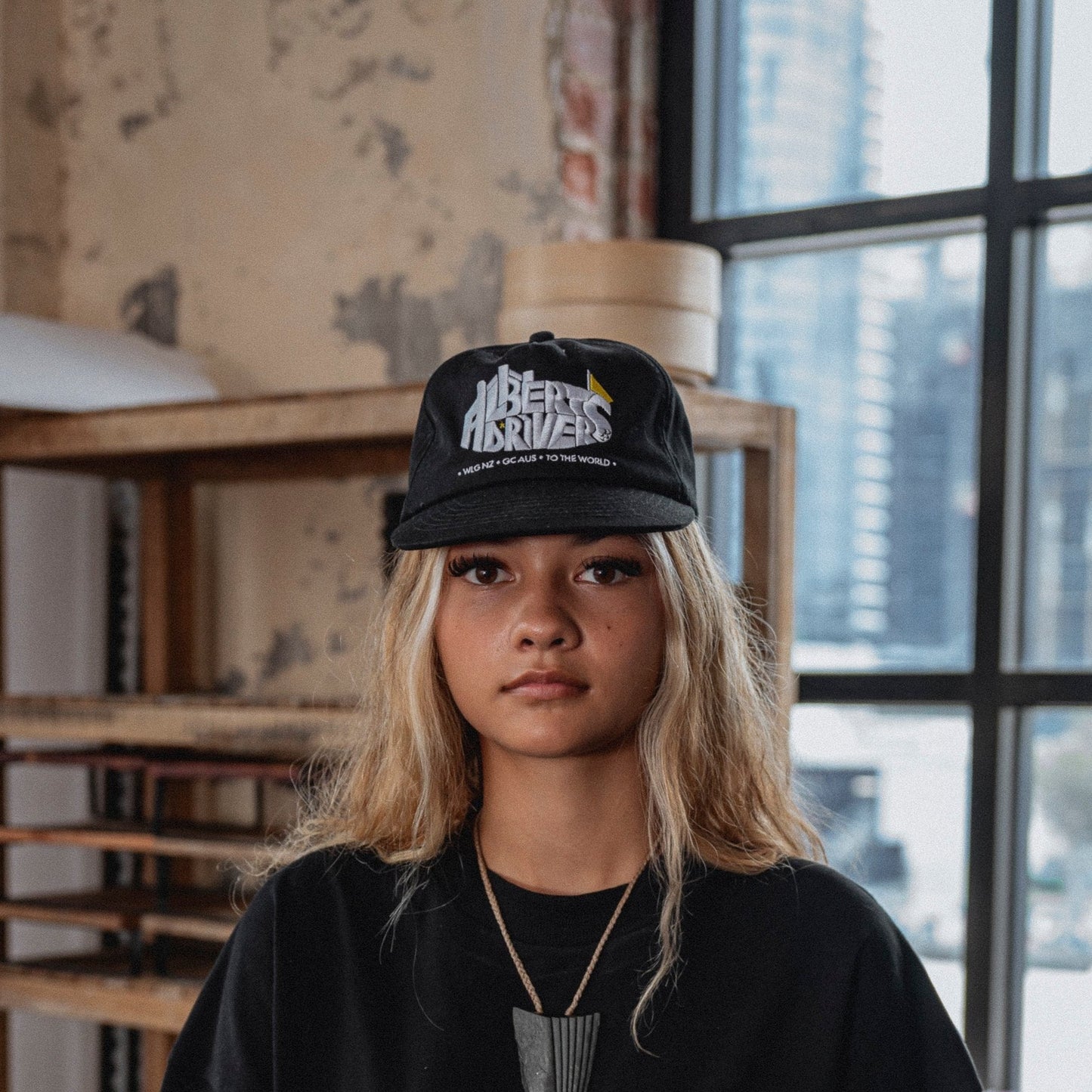 Albert D Rivers Locals Lid - Black