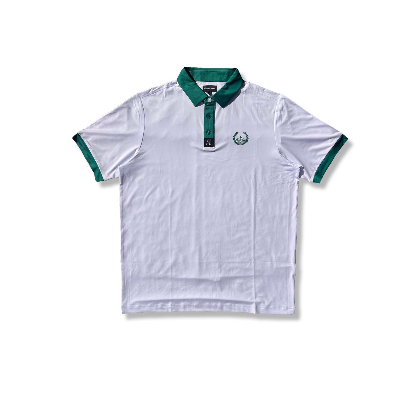 The Players Polo - White / Golf Green