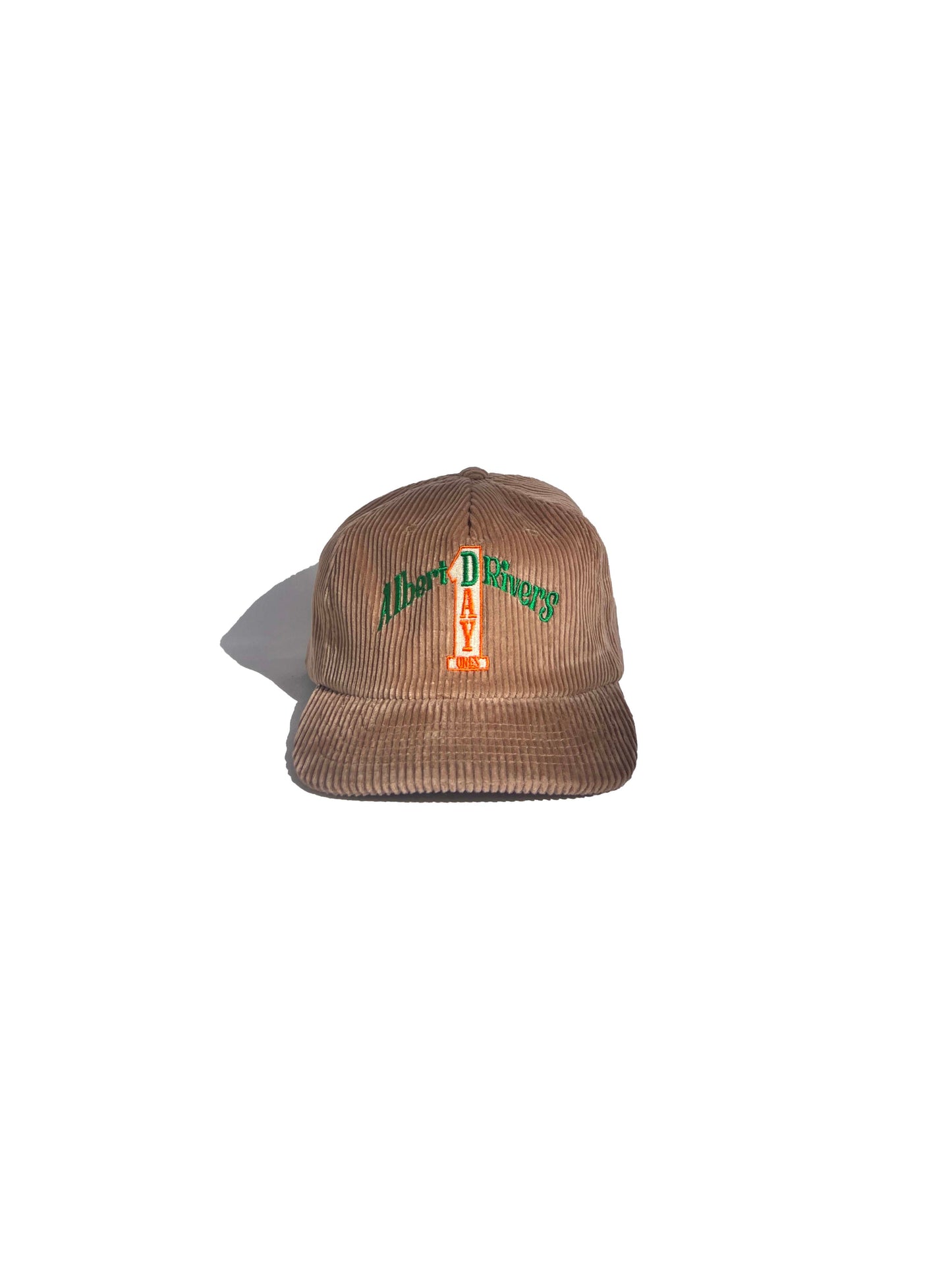 The Day Ones 5 Panel Snap Back - Khaki cord