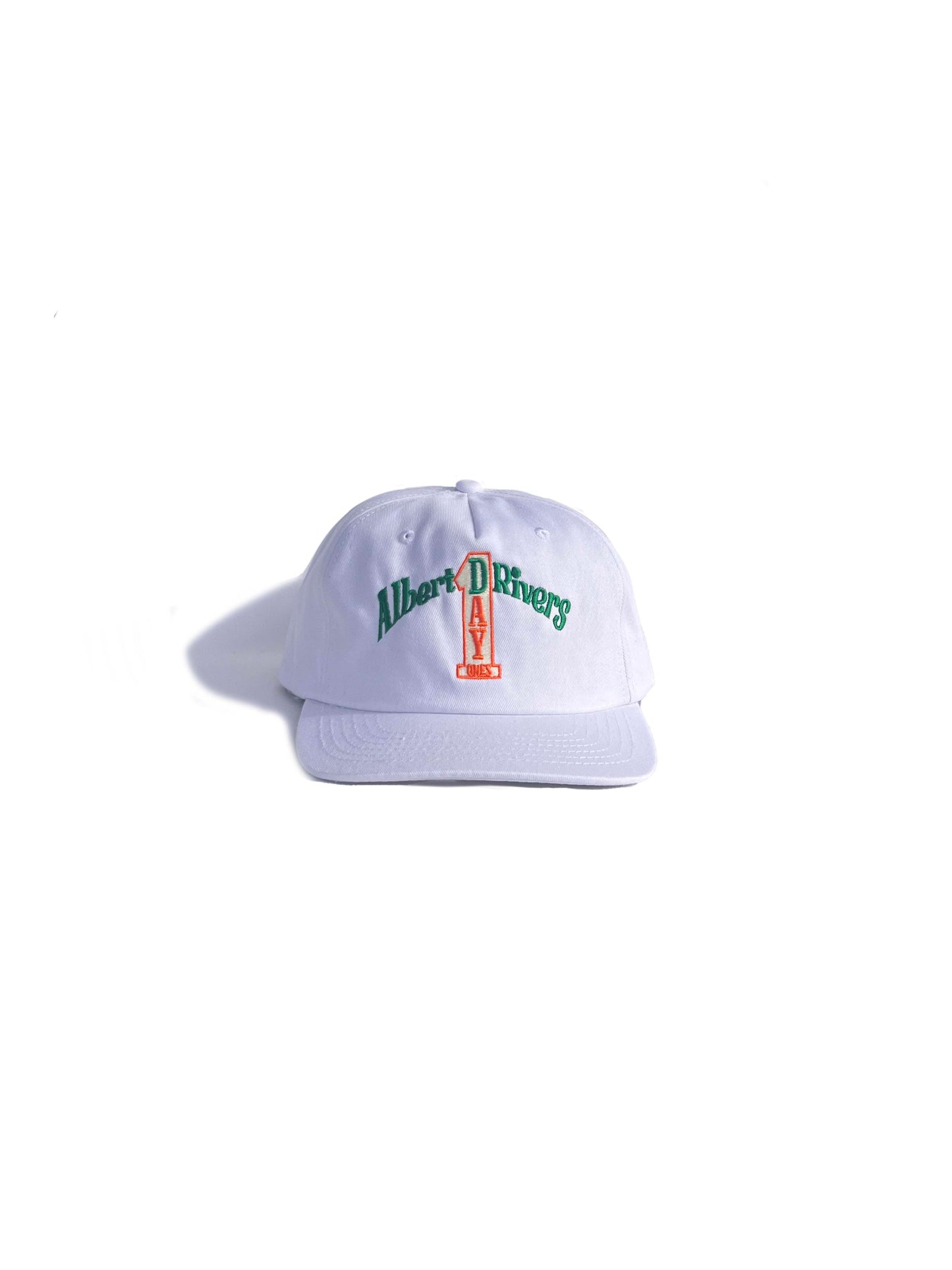 The Day Ones 5 Panel Snap Back - White