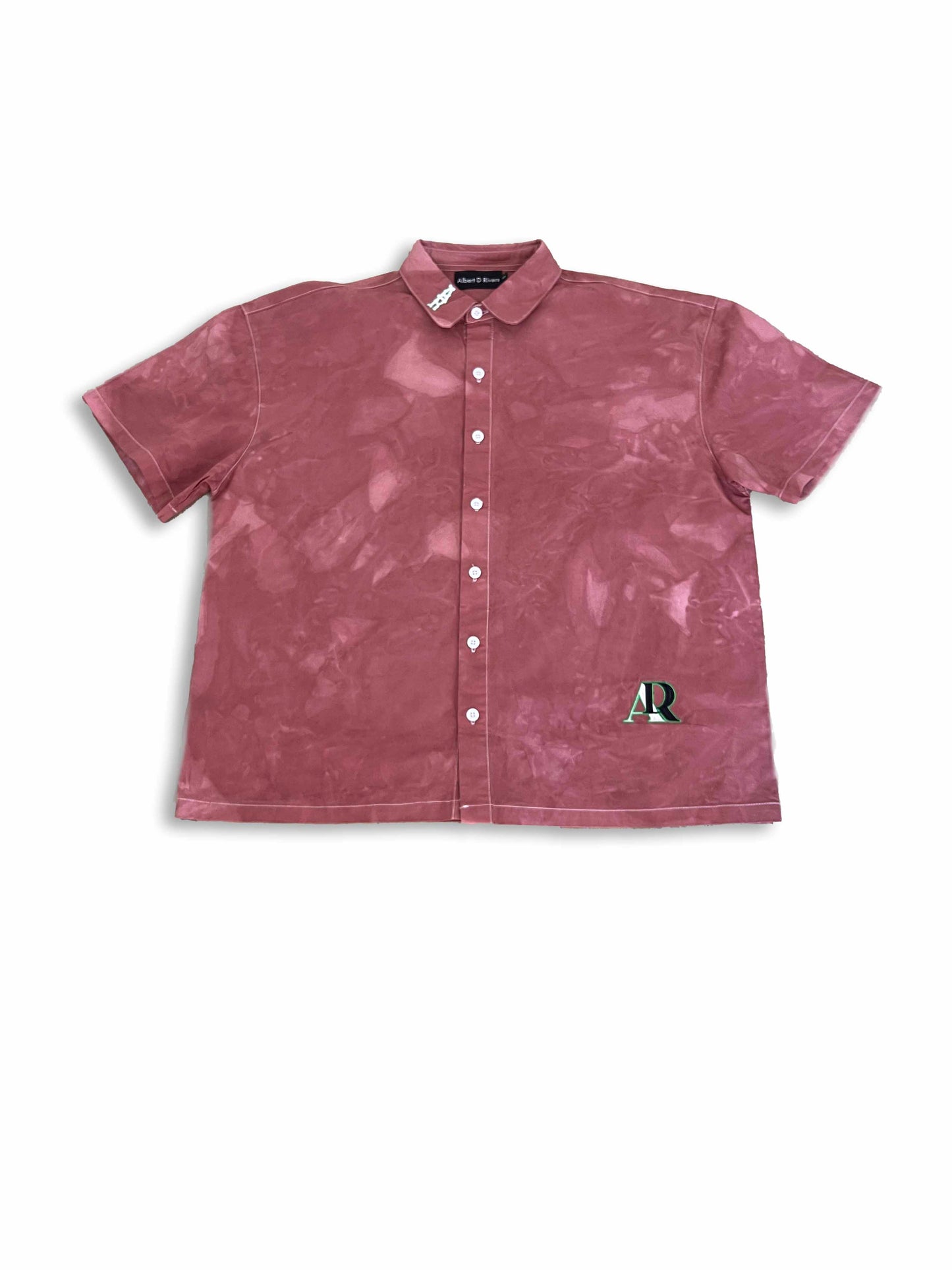 friday faded boxy shirt (faded Navy & Cocoa)