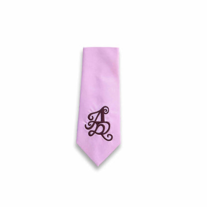 Albert D Rivers Mission Monogram Tie