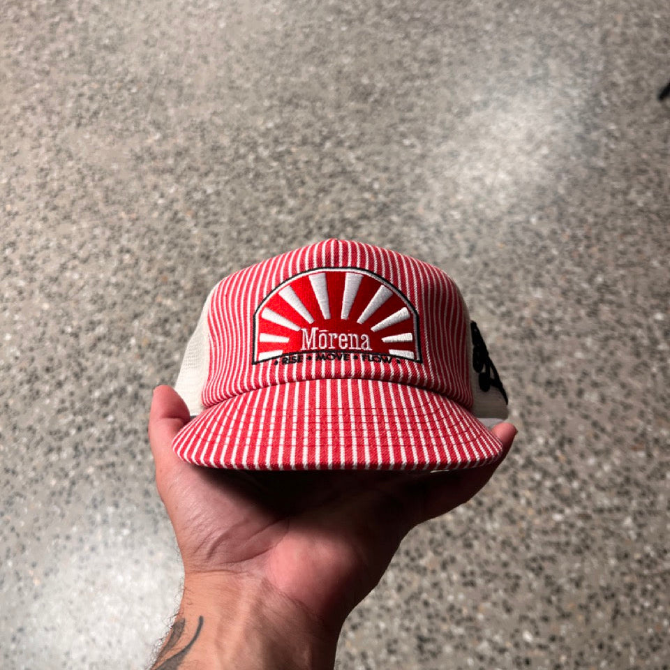 Mōrena Tino Kandy Stripe Trucker