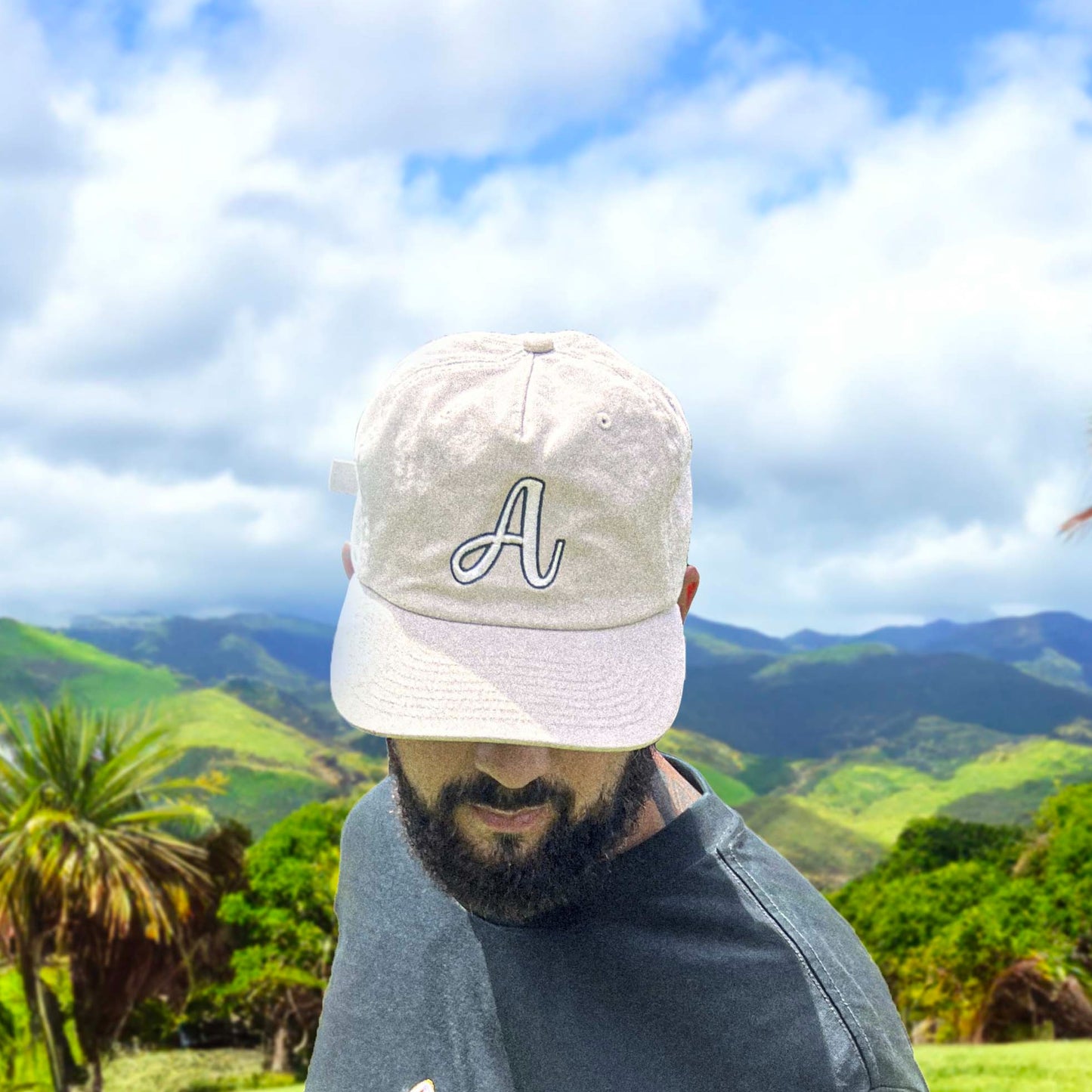 Albert D Rivers Classic 5 Panel Letter Craft Cap