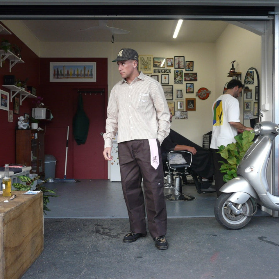 Mission Pleated Dickies* - Brown