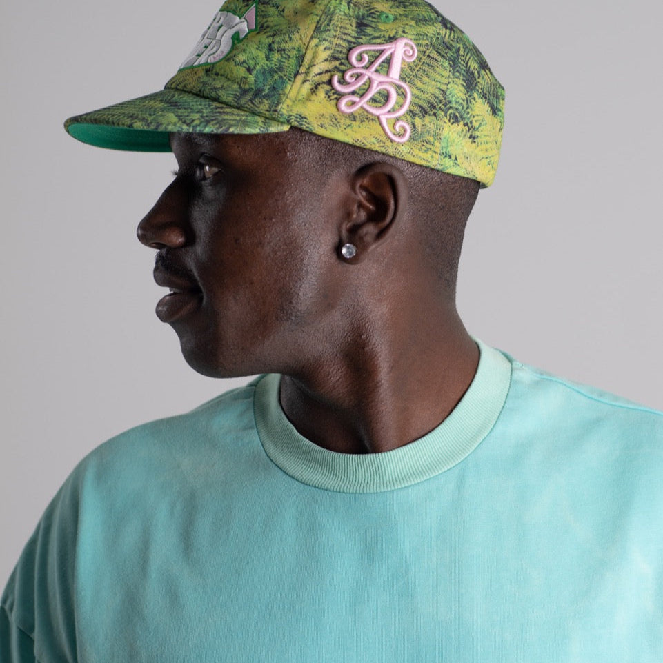 Blank Box Tee - friday faded green