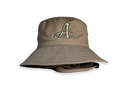 Albert D Rivers Letter Craft Wide Brim - Khaki